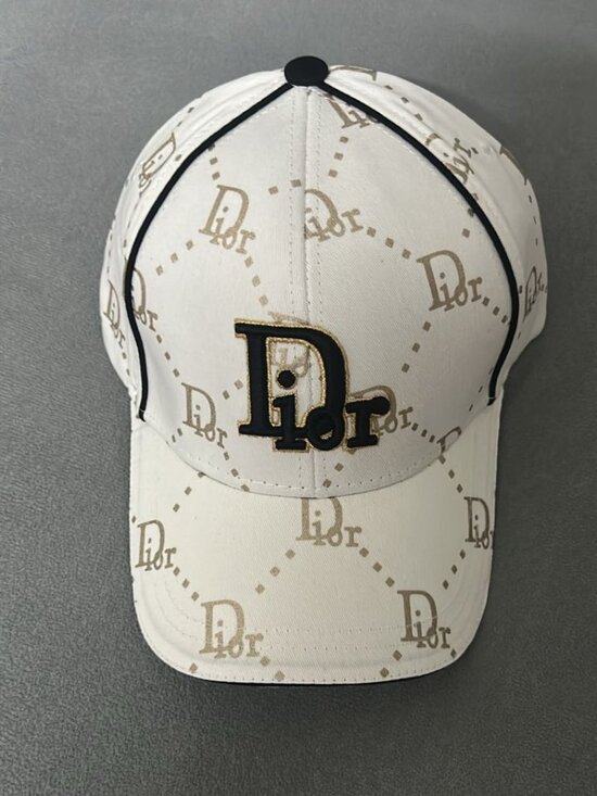White Diorhat cap